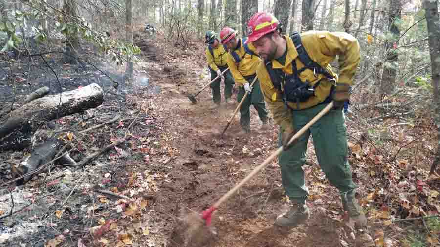 MFC deploys wildland firefighters to California - Mississippi